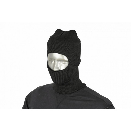 BALACLAVA, Χειμερινή, Wool, Black