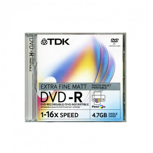 TDK  DVD-R  PRINTABLE