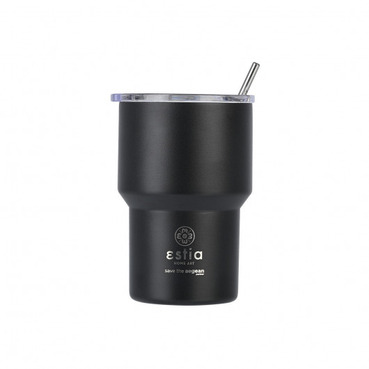 ESTIA ΘΕΡΜΟΣ MUG LITE SAVE THE AEGEAN 4000ml MIDNIGHT BLACK