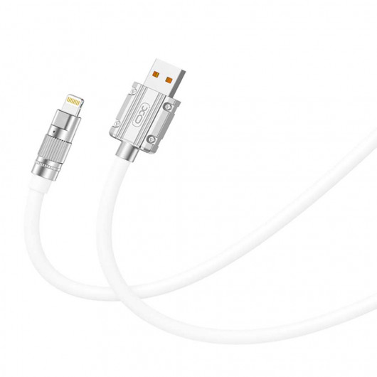 XO-NB227 LIGHTNING USB 2.O SILICONE CABLE 6A  καλώδιο φόρτισης και μεταφοράς δεδομένων