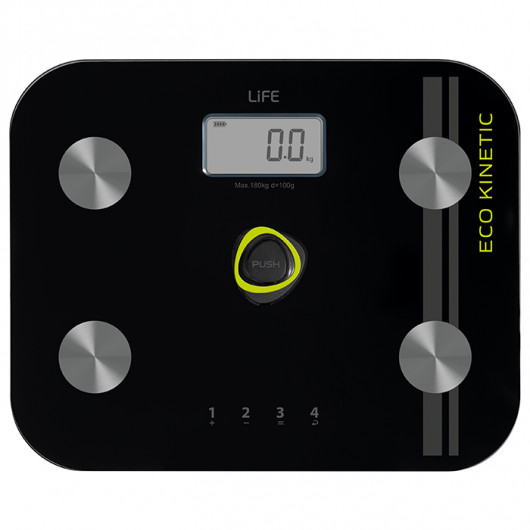 LIFE ECO KINETIC BATTERY FREE BODY FAT SCALE