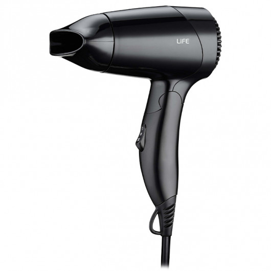 LIFE MYSTYLE 1200W HAIRDRYER WITH BLACK POUCH