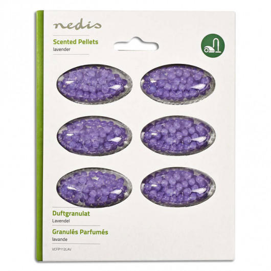 NEDIS VCFP112LAV Vacuum Cleaner Fragrance Pearls, Lavender, 6 pieces