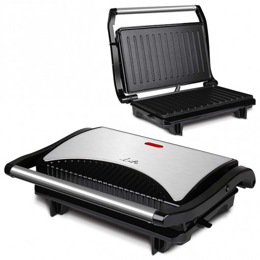 LIFE JOOLZ SANDWICH TOASTER WITH GRILL PLATES, 700W