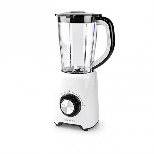 NEDIS KABL300CWT Stand Blender 800W 1.5l  Plastic 2-Speed Setting Black / White