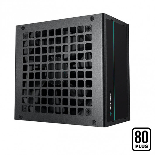 DEEPCOOL PF600 Τροφοδοτικό Η/Υ 600W με πιστοποίηση 80 Plus και ενεργό PFC, σε μαύρο χρώμα