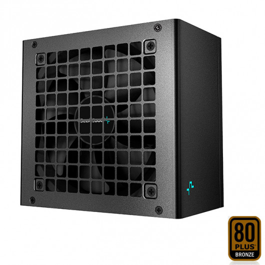 DEEPCOOL PK550D Τροφοδοτικό Η/Υ 550W με πιστοποίηση 80 Plus BRONZE και ενεργό PFC+ DC-DC, σε μαύρο χρώμα