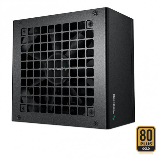 DEEPCOOL PQ650M Fully modular τροφοδοτικό Η/Υ 650W με πιστοποίηση 80 Plus Gold και ενεργό PFC, σε μαύρο χρώμα