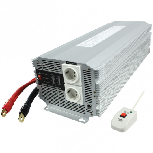 HQ-INV4000W-24V Ισχυρό inverter 24V - 230V 4000W