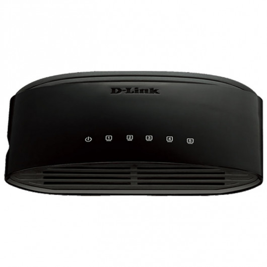 D-LINK DES-1005D 5-Port Fast Ethernet 10/100 Unmanaged Desktop Switch