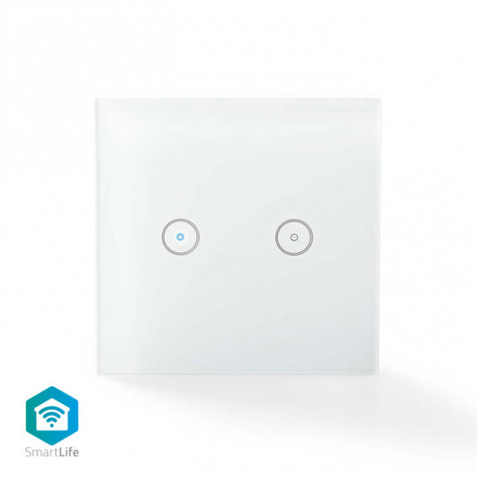 NEDIS WIFIWS20WT WiFi Smart Light Switch Dual