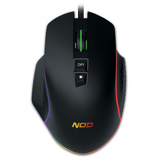 NOD RUN AMOK Ενσύρματο RGB gaming mouse, με ανάλυση έως και 6400 DPI