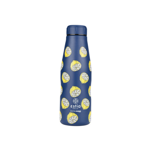 ESTIA ΘΕΡΜΟΣ TRAVEL FLASK SAVE THE AEGEAN 500ml CITRUS INFUSION