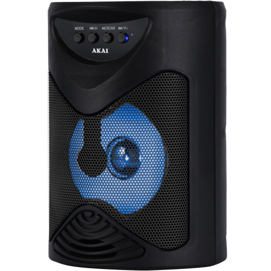 Φορητό ηχείο Bluetooth karaoke με USB, TWS, LED, micro SD και είσοδο μικροφώνου – 5 W
