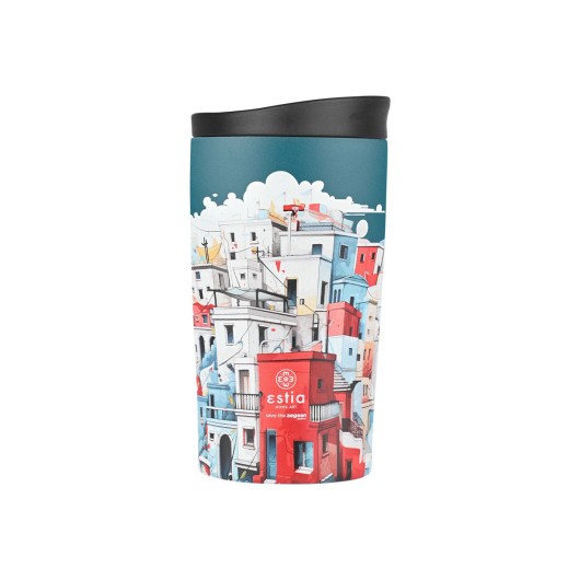 ESTIA ΘΕΡΜΟΣ TRAVEL MUG SAVE THE AEGEAN 350ml URBAN MYTHOS