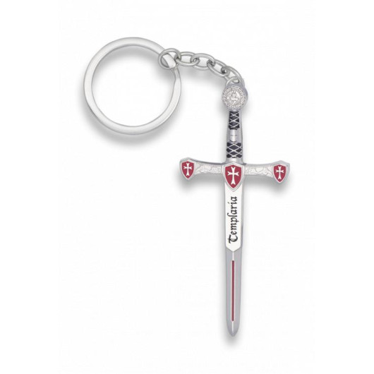 ΜΠΡΕΛΟΚ TOLE10 key-ring. TEMPLAR SWORD 8.3 cm, 09784