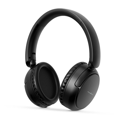 NEDIS HPBT4024BK Ασύρματα over-ear ακουστικά με μικρόφωνο και σύνδεση Bluetooth, σε μα