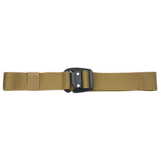 Ζώνη επιχειρησιακή Barbaric belt.Simple buckle, 135 c, TAN