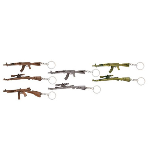 ΜΠΡΕΛΟΚ Albainox Assorted colours weapons key-rings, 16244