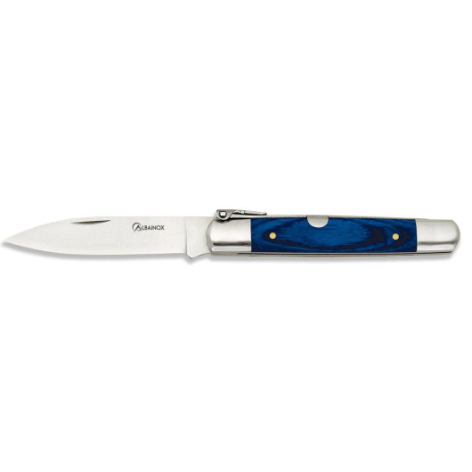 ΣΟΥΓΙΑΣ Albainox penknife. BLUE stamina.Blade 7.10cm, 01095