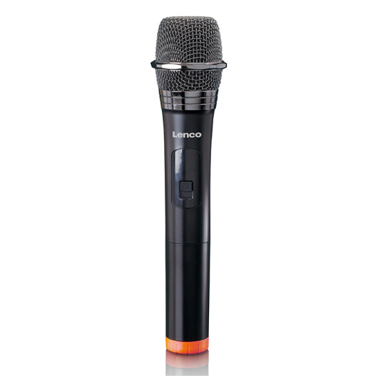 LENCO MCW-011BK Aσύρματο μικρόφωνο με δέκτη 63 mm