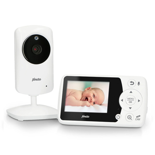 ALECTO DVM-64 Full Eco Ασύρματη ενδοεπικοινωνία (baby monitor), τεχνολογίας FHSS 24GHz με δ