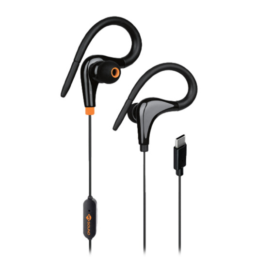 MELICONI 497409SPEAK FIT USB-C black/orange.