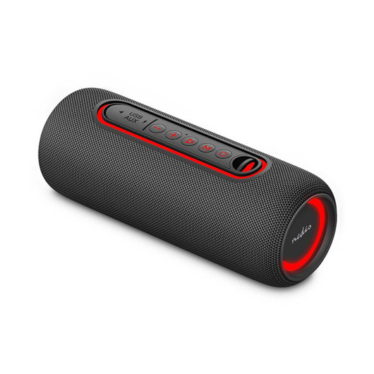 NEDIS SPBT2460BKBluetooth speaker with built-in microphone, 30W black color.