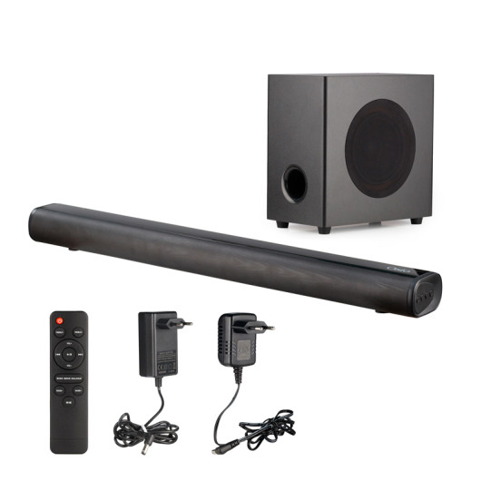Osio OSBT-9060 Soundbar και ασύρματο Subwoofer με Bluetooth, AUX, USB, OPT, HDMI και τηλεχειριστήριο – 256W