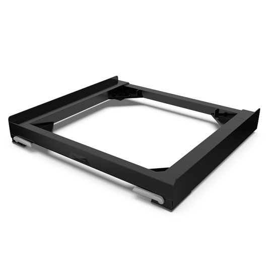 MELICONI BASE MOVE BLACKBase with wheels for washing machines and dryers, black color.