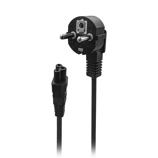 NOD PC5-2BPower cable Schuko male angled - IEC-320-C5 female, 2m