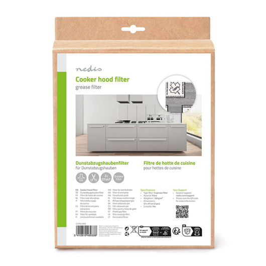 NEDIS CHFI210MICooker hood grease filter, 57 x 47 cm.