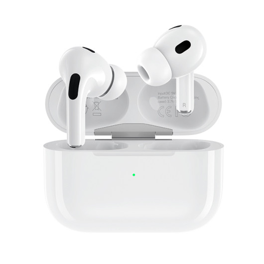 XO EV535th generation wireless earphones with noise cancellation , in white color