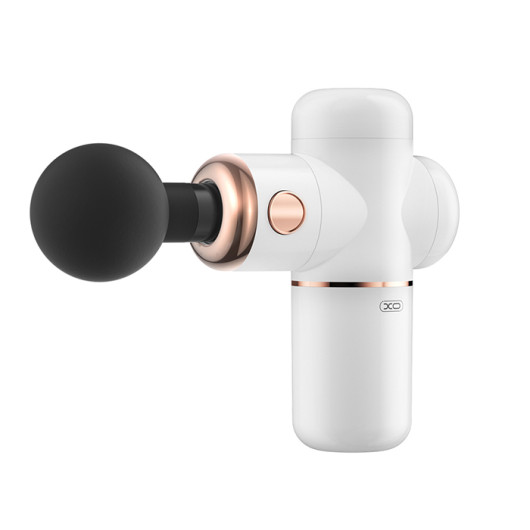 XO FG01Rechargable masage gun in white color