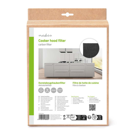 NEDIS CHFI212CAUniversal cooker hood carbon filter