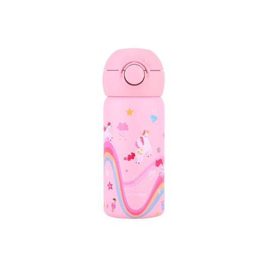 ESTIA ΘΕΡΜΟΣ ΠΑΙΔΙΚΟ WONDER BOTTLE SAVE THE AEGEAN 350ml RAINBOW DREAMS