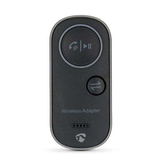 NEDIS BTTC2500BKBluetooth transmitter receiver with input: USB-C female - output: 3.5mm up to 1 device in black color. eshop