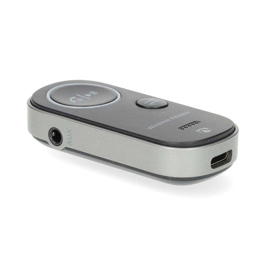 NEDIS BTTC2500BKBluetooth transmitter receiver with input: USB-C female - output: 3.5mm up to 1 device in black color. eshop