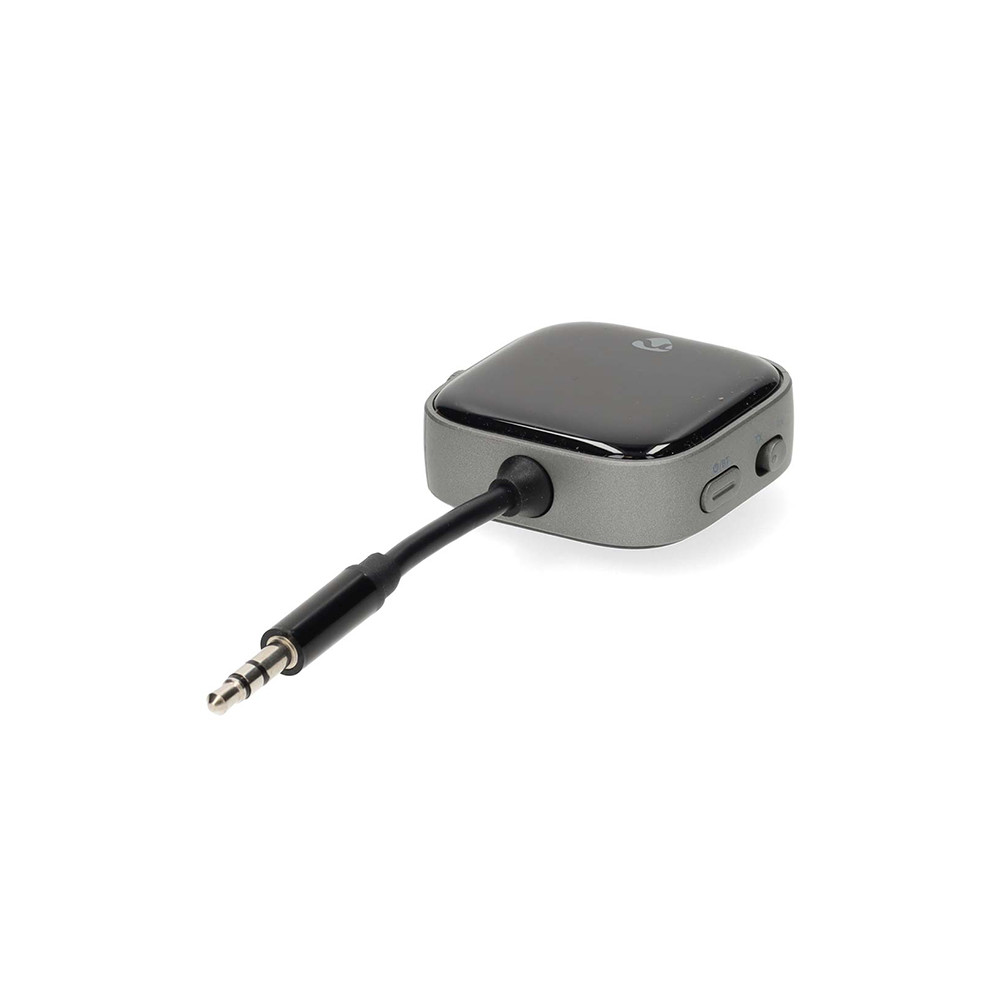 NEDIS BTTC2550BKBluetooth transmitter receiver with input: USB-C female - output: USB-C female up to 2 devices in black color. eshop
