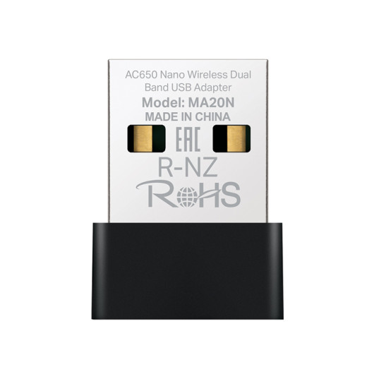 MERCUSYS MA20N AC650AC650 Nano wireless dual band USB adapter