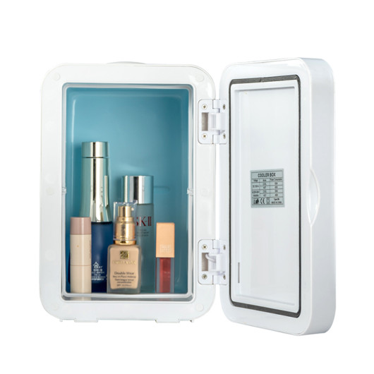 XO CZ015 WHITE COLORPortable Mini Fridge with mirror, in white color