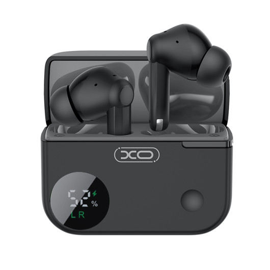 XO G34 STAR POLE BLACK COLORBluetooth earphones with noise cancellation, black color