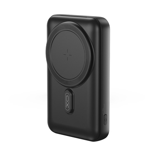 XO PR288Power Bank, 10.000mAh, with 3 built-in cables (USB-A, USB-C, LIGHTNING) with wireless charging