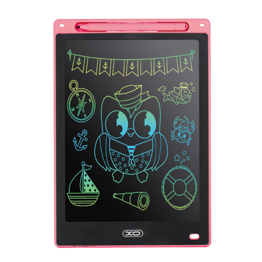 XO V01 PINK COLOR10'' digital writing board, with pink casing