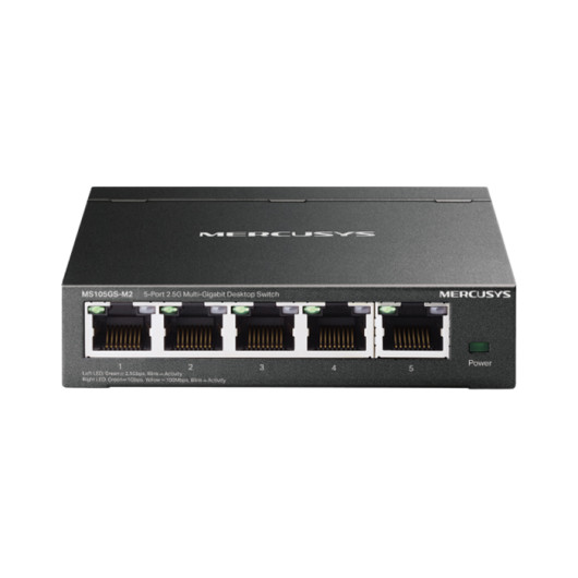 MERCUSYS MS105GS-M25-Port 2.5G Multi-gigabit desktop switch
