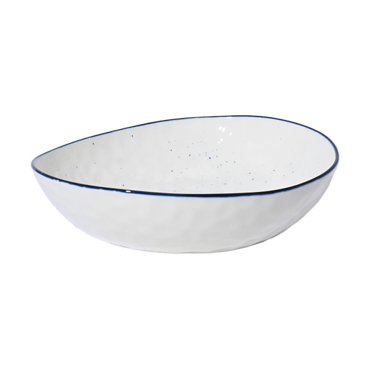 ESTIA ΠΙΑΤΟ ΒΑΘΥ PEBBLES ΠΟΡΣΕΛΑΝΙΝΟ 20cm