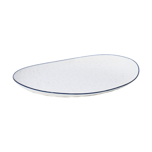 ESTIA ΠΙΑΤΟ ΡΗΧΟ PEBBLES ΠΟΡΣΕΛΑΝΙΝΟ 28cm