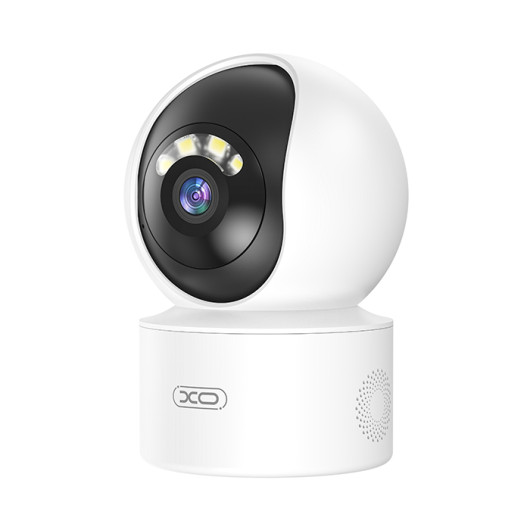 XO CR132MP Indoor Wi-Fi Camera with Pan/Tilt in white color