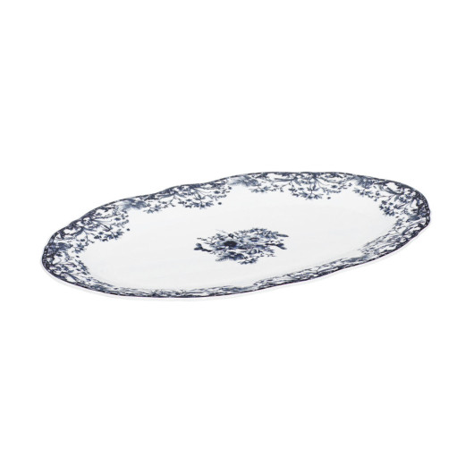 ESTIA ΠΙΑΤΕΛΑ ΟΒΑΛ REVERIE 30cm BLUE