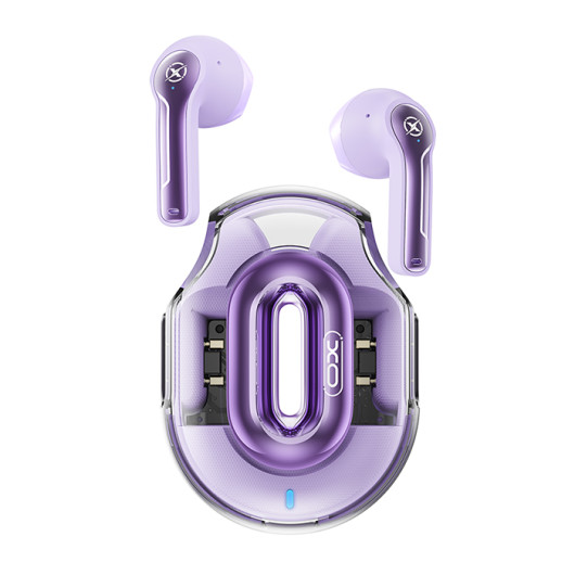 XO X43 PURPLE COLORWireless bluetooth earphones in purple color